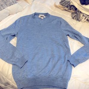 Men’s Joseph Abboud wool v neck sweater size L